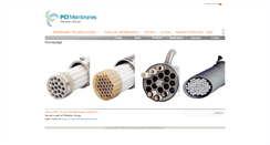 Desktop Screenshot of pcimembranes.com